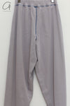 BASERANGE Cotton Ribbed Pants Portugal BAS-TRWA-CH-WI24-HL Grey-blue